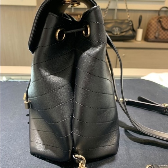 ‼️SOLD‼️ 18B Black Calfskin Backpack Gold Hardware - Picture 5 of 16